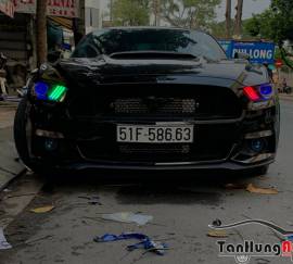 Độ Đèn Mắt Quỷ Đổi Màu Ford Mustang