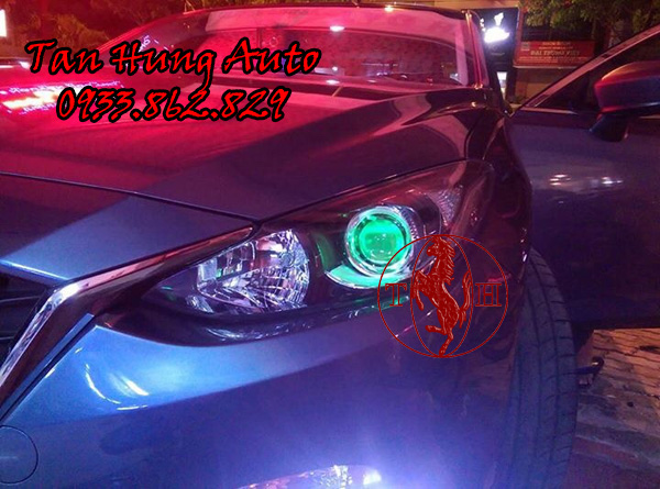 Độ Đèn Mặt Quỷ Xe Mazda 3 Chuyên Nghiệp 03