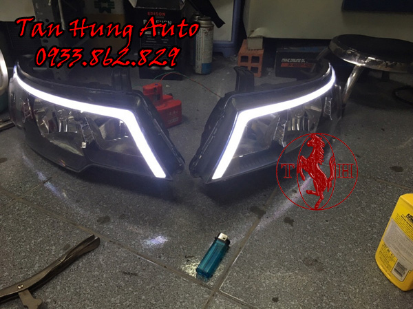 Độ Đèn Mí Led Kia Forte Chuyên Nghiệp 01
