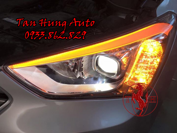 Độ Đèn Xe Hơi, Ô Tô Chuyên Nghiệp Tại Tphcm Hyundai Santafe 01