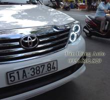 ĐỘ ĐÈN XE TOYOTA FORTUNER 2014 CHUYÊN NGHIỆP