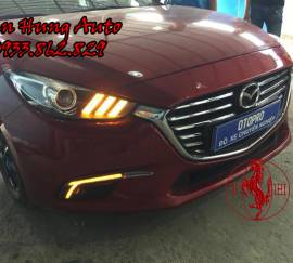Độ Đèn Mazda3 2017, 2018 Kiểu Mustang Đẳng Cấp