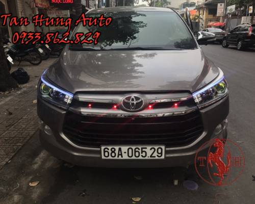 Độ Đèn Mí Led Toyota Innova 2017, 2018