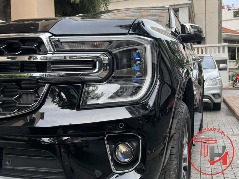 Độ đèn bi gầm Ford Everest có công suất cao nhất trên thị trường hiện nay